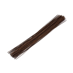 Saddle Brown Paper Twist Ties, with Iron Core, Multifunctional Twist Plant Ties, for Plants Garden Office and Home, Saddle Brown, 360x1.5mm