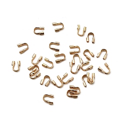 Настоящее золото 14K Провод опекуна и протекторы, долговечный, реальный 14 k позолоченный, 4.5x5x1 мм, отверстие : 1 мм