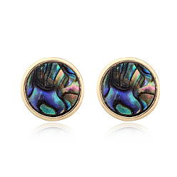 1 Минималистичные серьги-ракушки с морским ушком и геометрическими формами