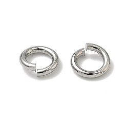 Нержавеющая Сталь Цвет Устойчивы к потускнению 304 открытые соединительные кольца из нержавеющей стали, распиловка, бесшовный круглый, цвет нержавеющей стали, 8x1.5 мм, внутренний диаметр: 5 мм, отверстие : 5 мм, Около 185 шт / 50 г