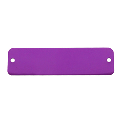 Темно-Фиолетовый Электрофорез железные скрученные цепи, несварные, с катушкой, ровный цвет, овальные, темно-фиолетовый, 3x2.2x0.6 мм, около 328.08 футов (100 м) / рулон