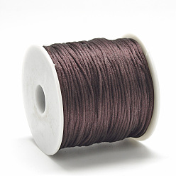 Coconut Brown Nylon Thread, Coconut Brown, 2.5mm, about 32.81 Yards(30m)/Roll