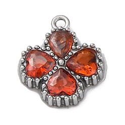 (123L) Белый крем непрозрачный блеск 304 кубический стальные подвески из нержавеющей диоксида циркония, , огнеупорный кирпич, 13.5x11.5x3 мм, отверстие : 1.2 мм