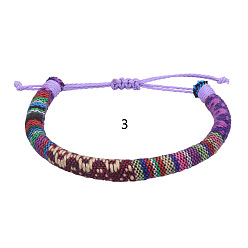3 Bohemian Ethnic Style Handmade Braided Bracelet for Teens Colorful Surfing Friendship Bracelet