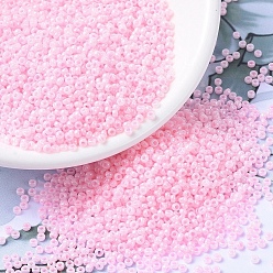 (RR530) Pink Ceylon Миюки круглые бусины рокайль, японский бисер, 11/0, (rr 530) розовый цейлон, 11/0, 2x1.3 мм, отверстие : 0.8 мм, Около 1111 шт / 10 г