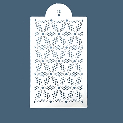 Треугольник Шаблоны трафаретов для рисования пластиковых питомцев, прямоугольные, треугольник шаблон, 350x210 мм