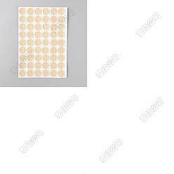 Мокасин 5 самоклеящиеся ПВХ-листы, декоративные наклейки, плоско-круглые, мокасин, 211x145x0.5 мм