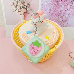 Pink Линейка из пластика и ПВХ, метрическая и имперская мягкая рулетка, для тела, шитье, портной, одежда, розовые, 11.8 см