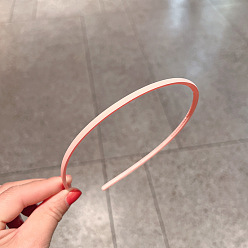 Темно-Розовый Пластиковые ленты для волос, резинки для волос для женщин девочек, темно-розовыми, 120 мм