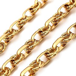 Золотой Ионное покрытие (ip) 304 звенья цепи из нержавеющей стали, несварные, золотые, Кольцо: 12x2 mm
