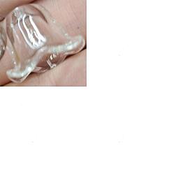 Прозрачный 30шт. акриловых колпачков для бусин для изготовления ветряных колокольчиков, мульти-лепесток цветка, прозрачные, 21~24.5x13 мм, отверстие : 2 мм