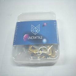 Mixed Color Unicraftale 304 Stainless Steel Pendants, Butterfly, Mixed Color, 35x30x1.5mm, Hole: 10x4.5mm, 12pcs/box