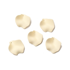 Античный Белый Спрей окрашены акриловыми подвесками, жемчужные, Petaline, старинный белый, 25 мм, о 10 шт / комплект