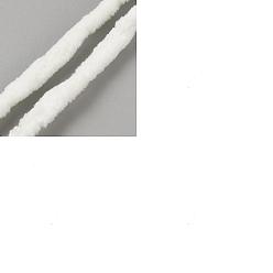 Белый Полиэфирная пряжа, для детского пальто, жилет, шарф, шляпа, белые, 7x2 мм