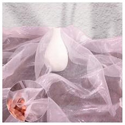Pink Сетчатая ткань из полиэстера для поделок своими руками, аксессуары для одежды, розовые, 10000x1500x0.2 мм