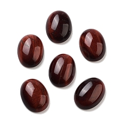 Тигровый глаз Природных тигровый глаз кабошонов, овальные, красные, 16x12x5 мм