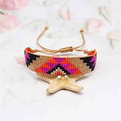 005 Bohemian Minimalist Geometric Miyuki Beaded Handmade Bracelet