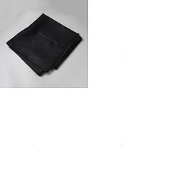 Черный 1шт. полиэстеровой атласной ткани, аксессуары, чёрные, 1500x1500x0.3 мм