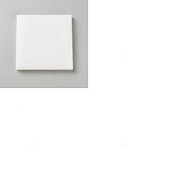 Белый 2шт. пластиковая подушка для отработки ударов по коже, квадратный, белые, 100x100x10 мм