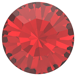 90070 Light Siam Preciosa® maxima кристалл круглые камни, чешский хрусталь, срыв твердой мозговой оболочки, круглый(431 11 615 шаттон), 90070 светлый сиам, сс8/пп17(2.3~2.5мм)