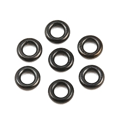 Schwarz Ionenplattierung (IP) 304 Geschlossene Biegeringe aus Edelstahl, Runde, Schwarz, 18 Messgerät, 4x1 mm