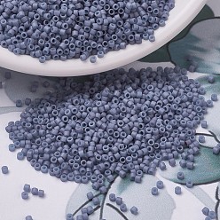 (DB0799) Dyed Semi-Frosted Opaque Lavender MIYUKI Delica Beads, Cylinder, Japanese Seed Beads, 11/0, (DB0799) Dyed Semi-Frosted Opaque Lavender, 1.3x1.6mm, Hole: 0.8mm, about 2000pcs/bottle, 10g/bottle