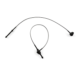 Noir Attaches de câble pp, attaches autobloquantes, liens zip, noir, 85mm