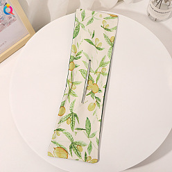 Curling iron - Qingzao white green Легкое устройство для изготовления булочек с дизайном галстука-бабочки для создания элегантных причесок