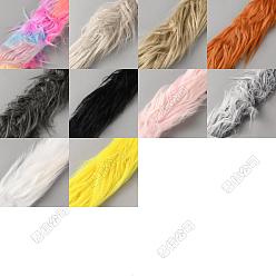 (52) Непрозрачная лаванда 10шт. 10 цвета искусственной шерстяной ткани, аксессуары для сумок и одежды, разноцветные, 1500x50x3 мм, 1 шт / цвет