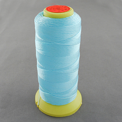 Sky Blue Nylon Sewing Thread, Sky Blue, 0.6mm, about 500m/roll