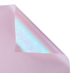 Фламинго 20 листы водонепроницаемой подарочной упаковочной бумаги, квадратный, сложенный букет цветов украшение оберточной бумаги, фламинго, 600x600 мм
