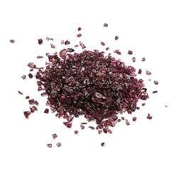 Grenat Perles de copeaux de grenat naturel, pierre tombée, sans trou, 3x1mm