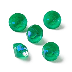 Синий Циркон Мокко флуоресцентный стиль k9 стеклянные кабошоны со стразами, назад назад, алмаз, синий циркон, 8x5.5 мм