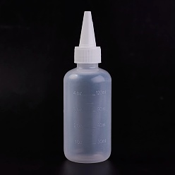 Clear 120ml Plastic Glue Bottles, Clear, 14.5cm, Capacity: 120ml