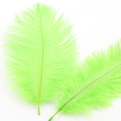 Зеленый газон Аксессуары для украшений из страусиных перьев, для костюма своими руками, аксессуары для волос, фоновое ремесло, зеленый газон, 150~200 мм
