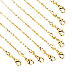 golden Metal O-Chain Pendant Necklace for DIY Jewelry, Chic and Minimalist Collarbone Chain