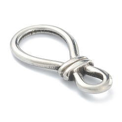 Нержавеющая Сталь Цвет Не тускнеет 304 застежки-тоглы из нержавеющей стали, цвет нержавеющей стали, 34x17x4 мм