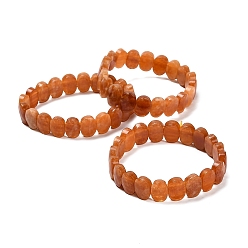 Перу Овальные браслеты из натурального малайзийского нефрита с бусинами, Перу, внутренний диаметр: 2-3/8 дюйм (6 см)