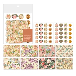 Light Salmon Stationery Paper & Envelopes, with Sticker, Rectangle, Light Salmon, 160x146x70mm, 42pcs/set