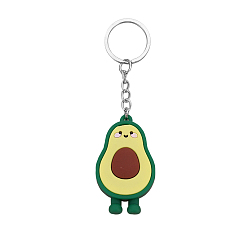 Платина Полиэтиленовый кейчиан, авокадо, платина, 54x31 мм