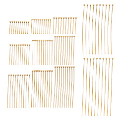 304 Stainless Steel Head Pins, Ion Plating(IP)