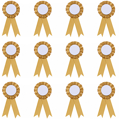 12шт. значки в форме наградной ленты, пластиковые пуговицы-булавки-броши для вечеринки