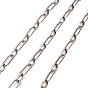 304 цепи овальные из нержавеющей стали, несварные