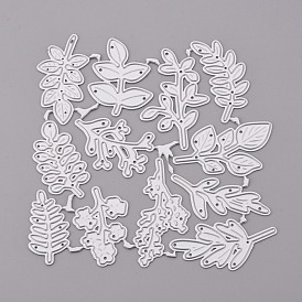 Leaf Frame Carbon Steel Cutting Dies Stencils, for DIY Scrapbooking/Photo Album, Decorative Embossing DIY Paper Card
