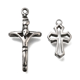 304 подвески из нержавеющей стали, крест очарование