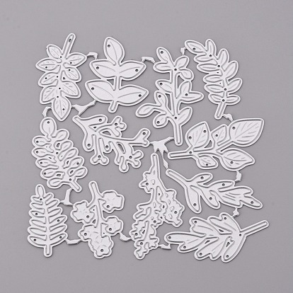 Leaf Frame Carbon Steel Cutting Dies Stencils, for DIY Scrapbooking/Photo Album, Decorative Embossing DIY Paper Card