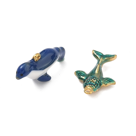 304 нержавеющей стальной эмали подвески, ионное покрытие (ip), реальный 18 k позолоченный