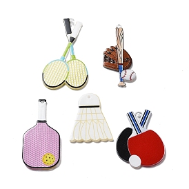 Акриловые подвески, спортивные темы настольный теннис