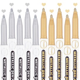 Metallic Markers Paints Pens, Graffiti Highlighter Signature Pen