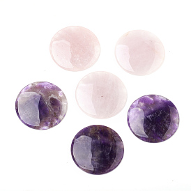 Природных драгоценных камней кабошон, плоско-круглые